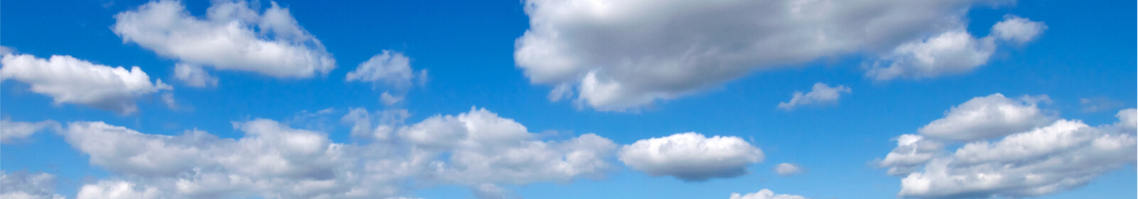 Clouds in a blue sky